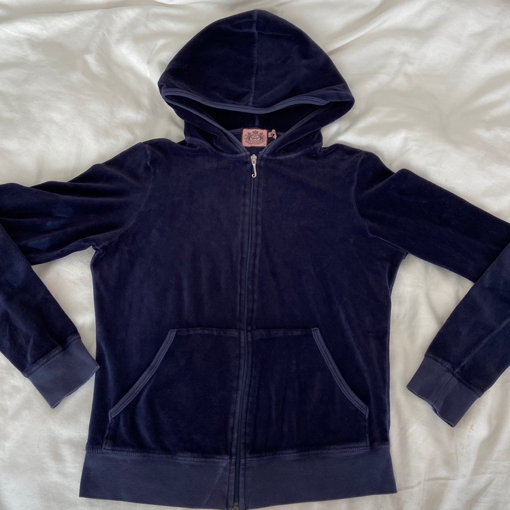 Y2K authentic JUICY COUTURE zip up hoodie
